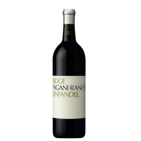 瑞园帕迦尼红葡萄酒 Ridge Pagani Ranch Sonoma Valley Zinfandel Blend