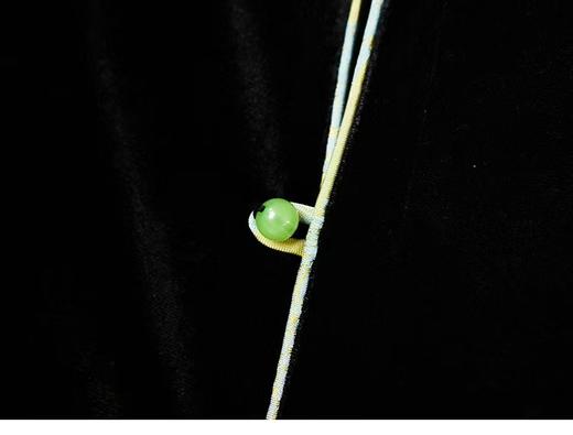 高贵高档双面鎏金海棠桑蚕丝蛋白外套 商品图9