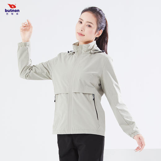 巴特侬女子运动外套梭织风衣W4606 商品图4