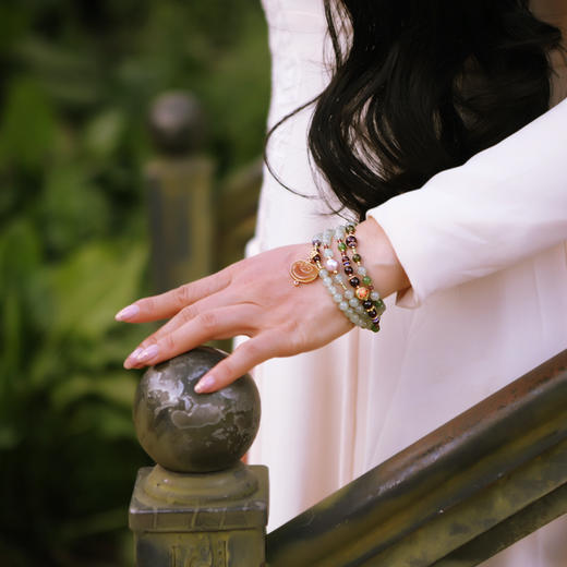 晴水翡翠项链（石榴石款不含坠） 商品图3