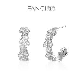 【明星同款】【橡树恋人耳圈】Fanci范琦 致橡树系列 下单即赠精美包装+顺丰包邮+运费险