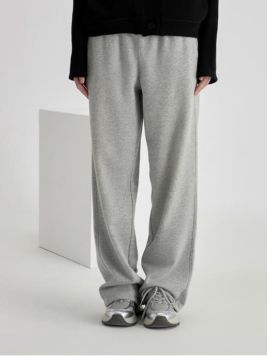 weyo秋冬女运动休闲毛圈束脚卫裤可调节宽松运动裤880068 商品图3