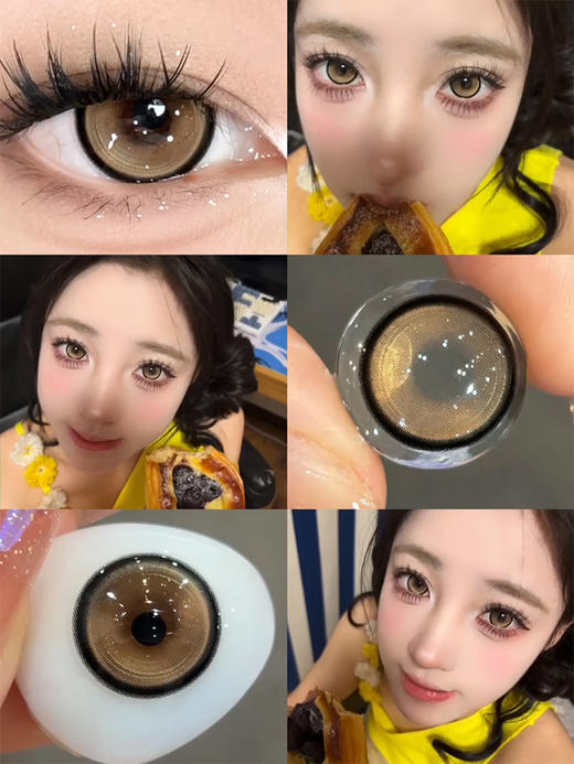 4Youthcon旗下 · 发光芝士&冰闪黑茶｜14.5mm白狮参考着色大直径｜年抛 商品图2