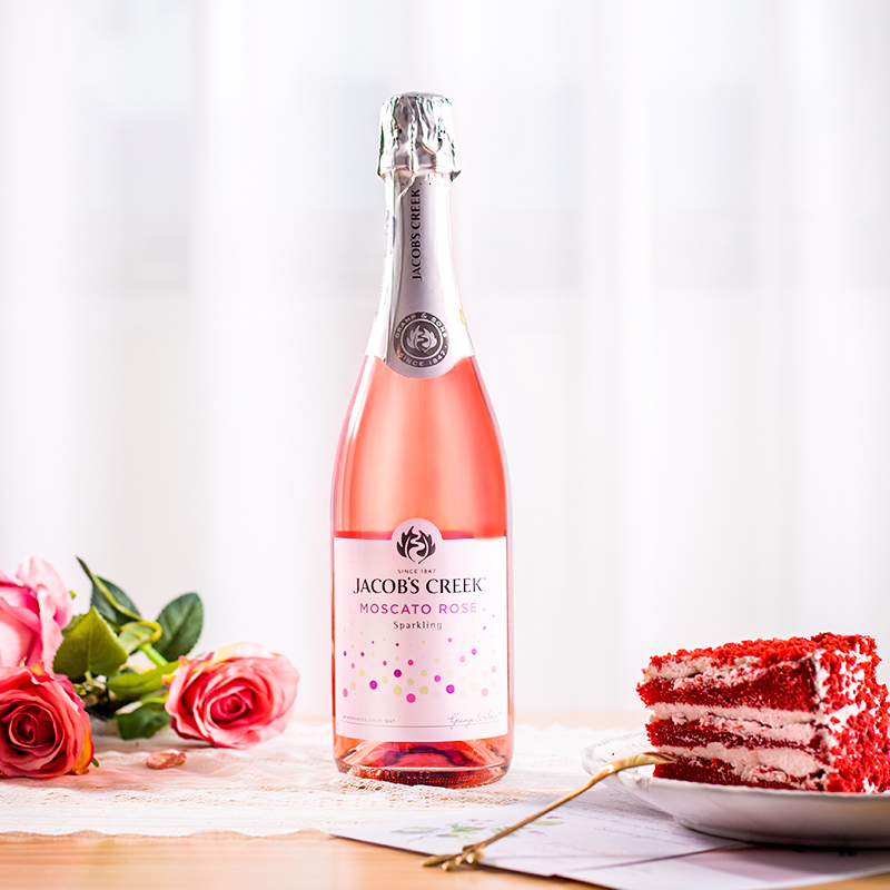 杰卡斯【澳洲进口】杰卡斯莫斯卡托桃红起泡酒葡萄酒750m