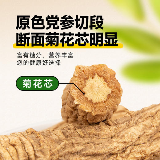 【营养丰富！甘肃岷县党参】东北人生，西北党参，优选甘肃岷县白条党参，您的健康好选择，自然色泽，香浓味正，黄芪当归煲汤炖汤料L 商品图2