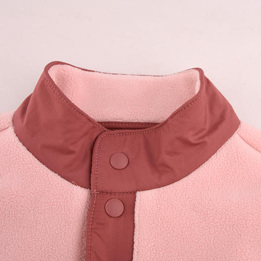 棉果果专柜同款冬季新品女童双面绒防风夹克卫衣M422180424607 商品图2