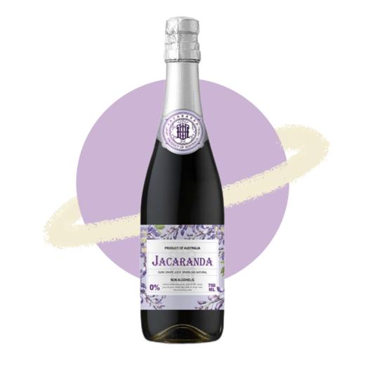 蜂蜜玫瑰小甜水 | 澳洲阿德莱德 | 赫利杰卡兰达玫瑰麝香甜红无醇起泡酒 无酒精 Jacaranda Dark Grape Juice Sparkling Natural 商品图0