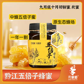 农掌柜 五倍子蜂蜜500g/罐
