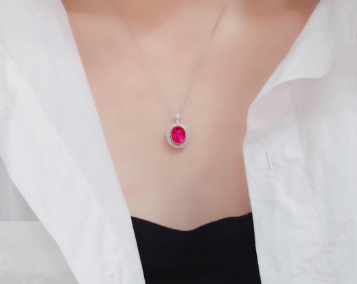 2.02克拉马亨盖尖晶石吊坠 商品图3