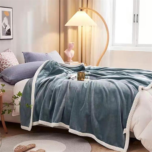 水星家纺 美亚法兰绒毯180cm×200cm 商品图2