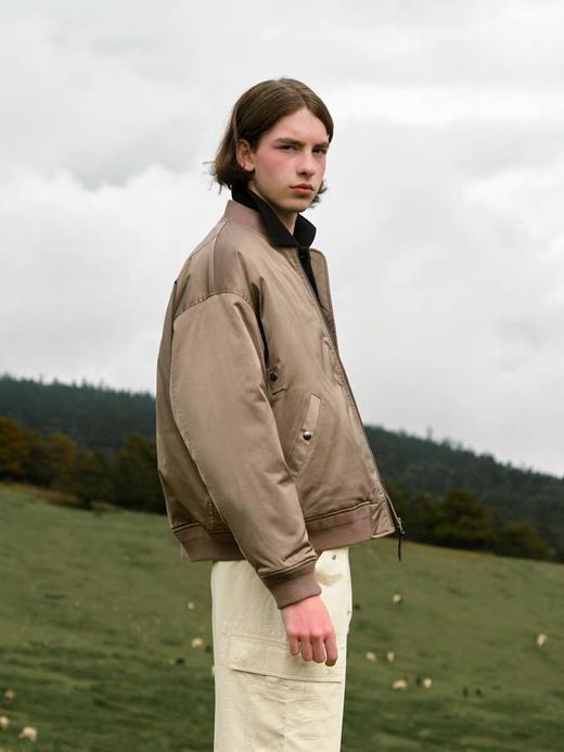 Evistub/E-4QWT413/美式MA1三色飞行夹克加厚棉服 商品图1