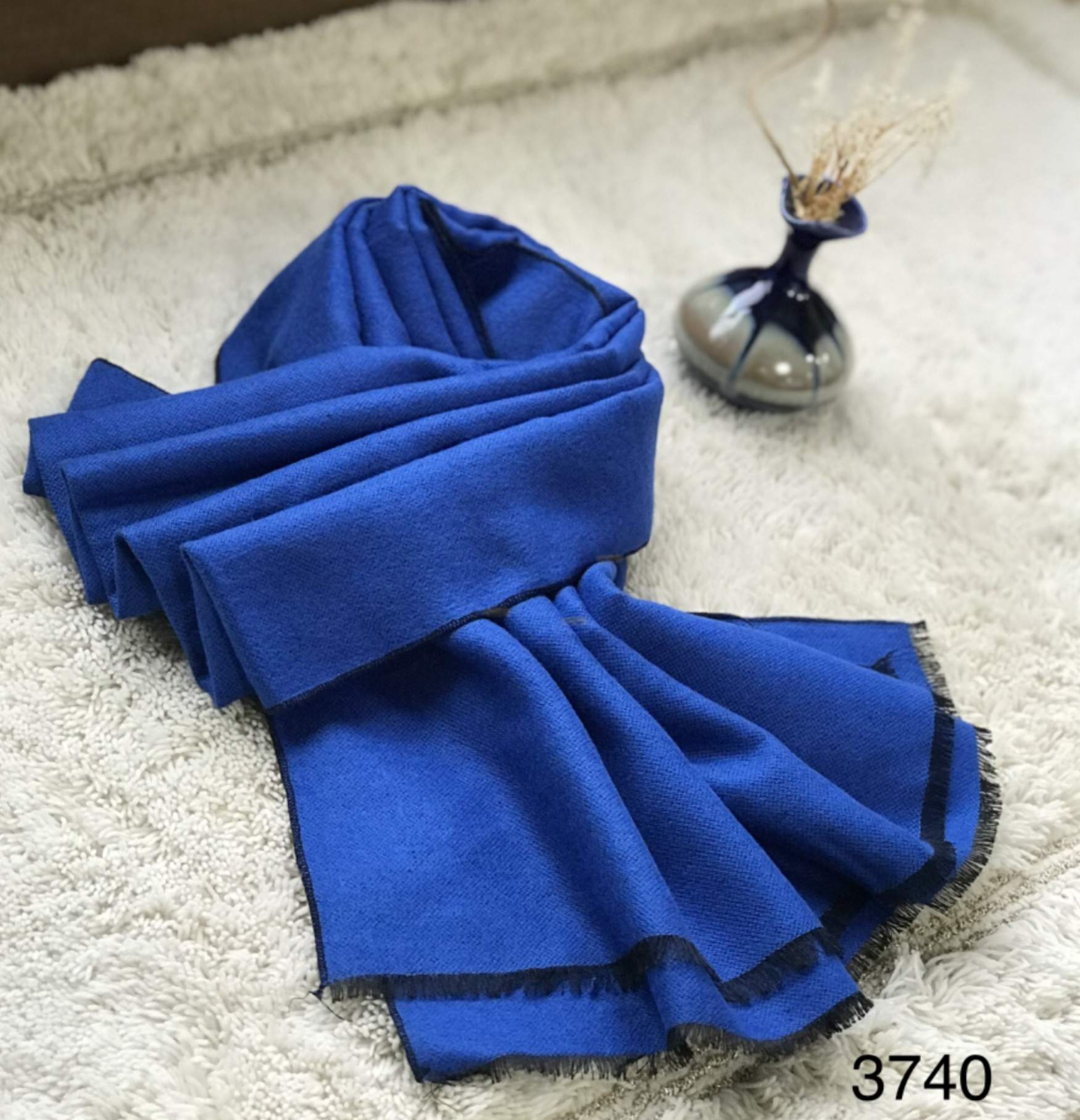 优品堂【匆匆年华】莫代尔毛围巾披肩两用