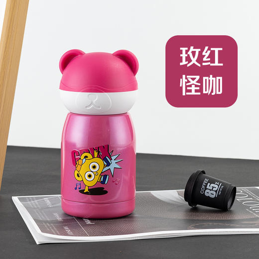 【掌心宠爱，MINI保温杯】网红高颜值熊猫保温杯 迷你可爱便捷 男女学生萌宠创意水杯-QQ 商品图11