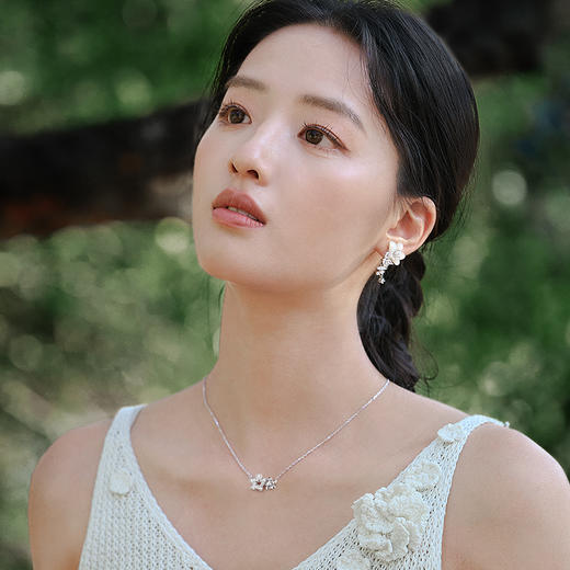 FANCI范琦 【致橡树系列】木棉恋人项链925银简约高级送礼物 商品图4