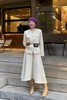 amadella 气质白色小香风大A摆伞裙半裙 17479 商品缩略图1