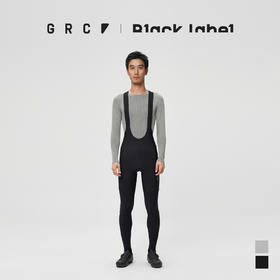 GRC桀骜无尽 Black label 黑标系列秋冬款抓绒骑行背带长裤男士