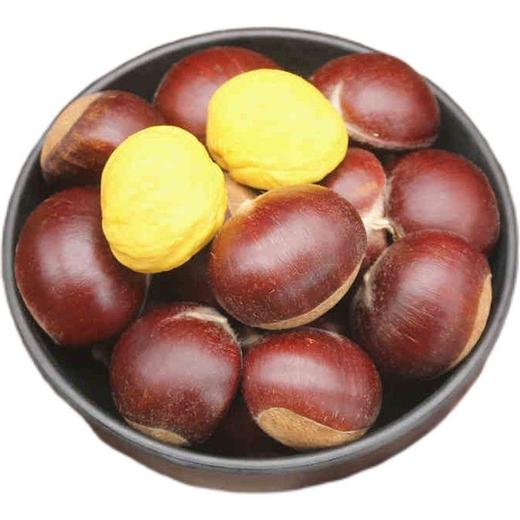【颗颗饱满！新货丹东生板栗】煮、炒、榨或炖，口感百般滋味新。 板栗果实饱满，外皮生毛，内核饱满肥美。新鲜应季生毛栗子非云南板栗L 商品图4