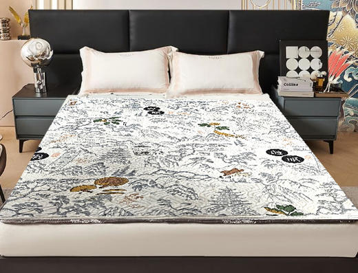 蕲艾绒床垫 ，适用于畏寒怕冷阳气不足的人群使用，不含被套 ，花色随机 商品图1