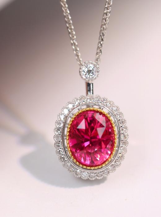 2.02克拉马亨盖尖晶石吊坠 商品图2