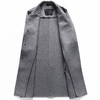 【新款DAB】大依优型大码男装羊毛呢双面呢大衣大衣外套手工呢子中长款胖子休闲男士 商品缩略图4