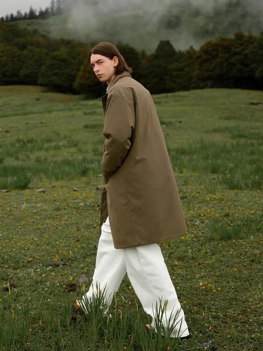 Evistub/E-4QWT714/定番防泼巴尔马肯棉服风衣外套 商品图1