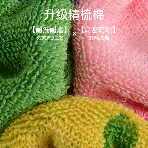洁丽雅纯棉童巾秋冬新款卡通5A抑菌全棉擦脸面巾儿童可爱成人洗脸 商品图3