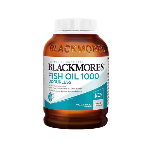 BLACKMORES澳佳宝原味深海鱼油400粒 商品图0