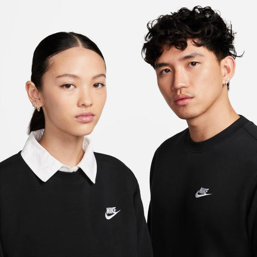 耐克（NIKE）男子圆领上衣 SPORTSWEAR CLUBFRENCHTERRY BV2667-01 商品图3