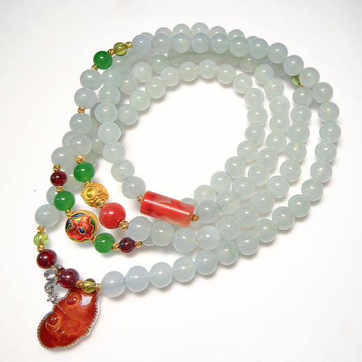 晴水翡翠项链（石榴石款不含坠） 商品图0