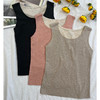 【爱侣暖心衣】 320g羊绒蚕丝保暖背心 细腻柔软 蓬松轻盈 冬天的小暖炉 男女可选~ 商品缩略图0