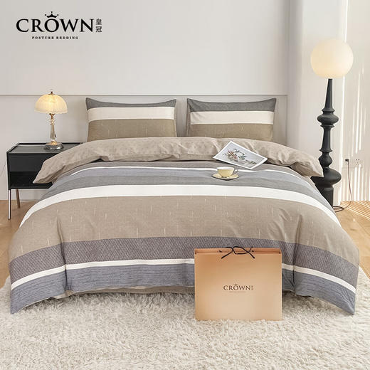 皇冠T3407光辉岁月全棉四件套 商品图1