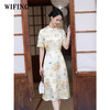 未风改良旗袍连衣裙女夏2024夏季新款新中式国风今年流行漂亮裙子 商品缩略图3