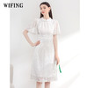 未风白色改良旗袍连衣裙女夏2024夏季新款女装新中式修身减龄裙子 商品缩略图2