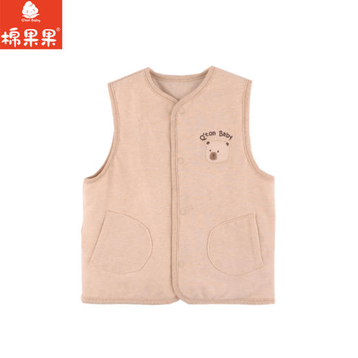 棉果果冬季新品专柜同款彩棉夹棉家居马夹M401171899616 商品图0