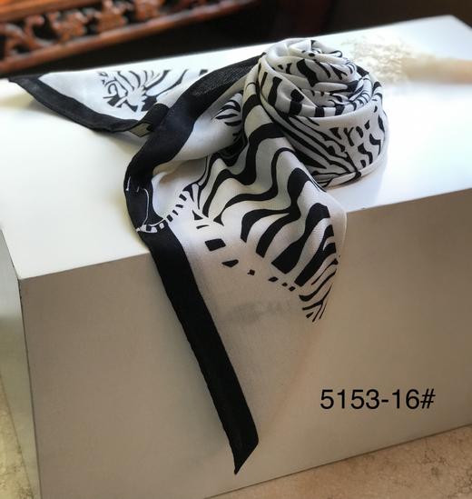 优品堂【花影摇曳2】90×90方巾 商品图7