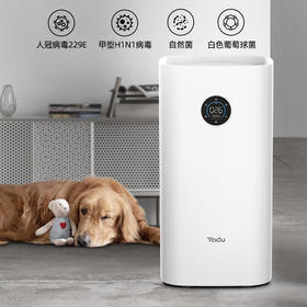 亚都（YADU）空气净化器 卫健委备案 冠状病消毒机 UFCO分解技术除甲醛除烟味异味KJ1000G-T1000(Hi)甲醛数显
