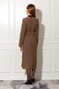 ESTELLICA 卡其色V领长外套 10785 商品缩略图2