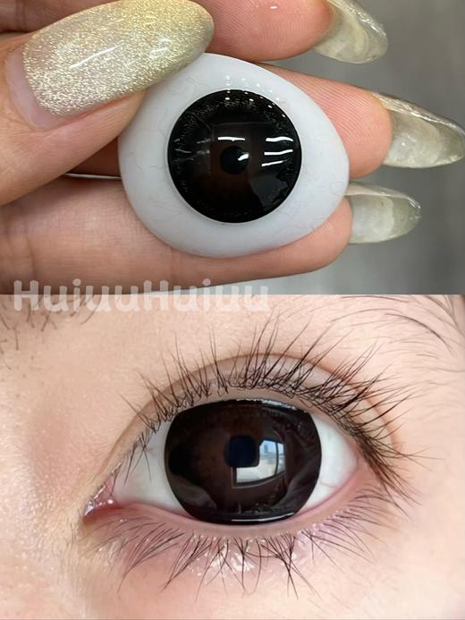 【半年抛大直径】DORISCON-傲娇系列--傲娇蓝莓/暖阳玫瑰/乌木沉香-14.5mm/14.3mm 【半年抛 0-1000度 含有525/575】 商品图6