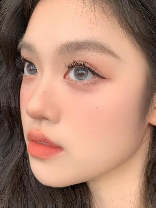 pfgirlcon半年抛 杏猫仔/灰色胶片 14.0-14.2mm 棕/灰 商品图1