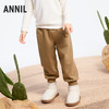 女童海岛绒慢跑裤冬季新款安奈儿童装实体店同款XG446746 商品缩略图0