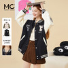 mc2加绒棒球领贴标款外套女装春秋新款美式复古学院风棒球服 商品缩略图1