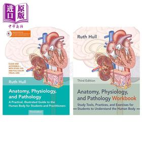 【中商原版】解剖学 生理学和病理学第3版和工作簿 两本套 英文原版 Anatomy Physiology and Pathology