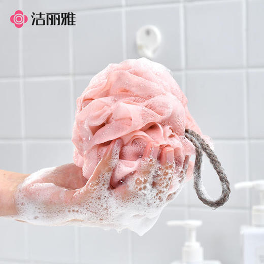 【洗澡大号沐浴球】可爱少女搓澡花起泡沐浴用品 商品图0