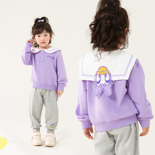 【迪士尼Disneybaby正品套装】男女童秋冬长袖套装 商品图3