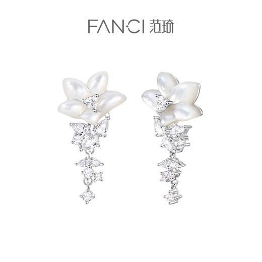 【木棉花耳环】Fanci范琦 致橡树系列 下单即赠精美包装+顺丰包邮+运费险 商品图0