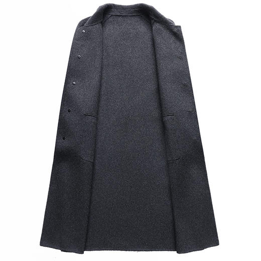 【100%羊毛】【新款DAB】大依优型大码男装羊毛呢双面呢大衣大衣外套手工呢子中长款胖子休闲男士 商品图6