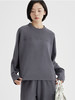 weyo秋冬女羊毛暖绒纯色圆领插肩卫衣880056 商品缩略图3