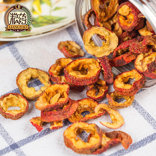 【粮药LY】 无核山楂干中心圈山楂片泡茶水零食干果脯休闲冲泡 商品图1