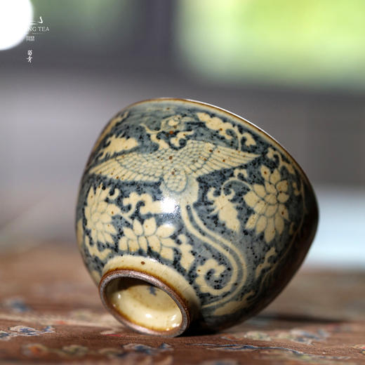 问鼎旗下留青汝瓷椒唐韶秀杯（凤凰于飞）（缺货） 商品图2