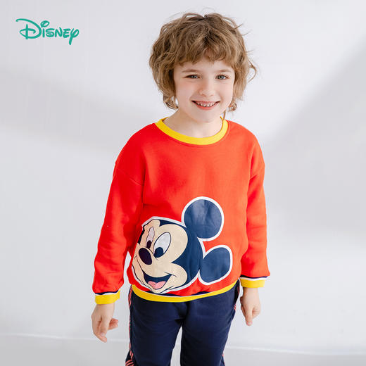 【迪士尼Disneybaby正品套装】男女童秋冬长袖套装 商品图11